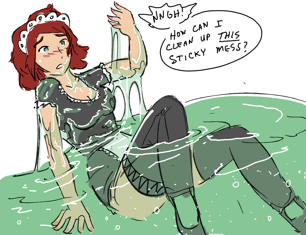 Slimy Sticky Maid