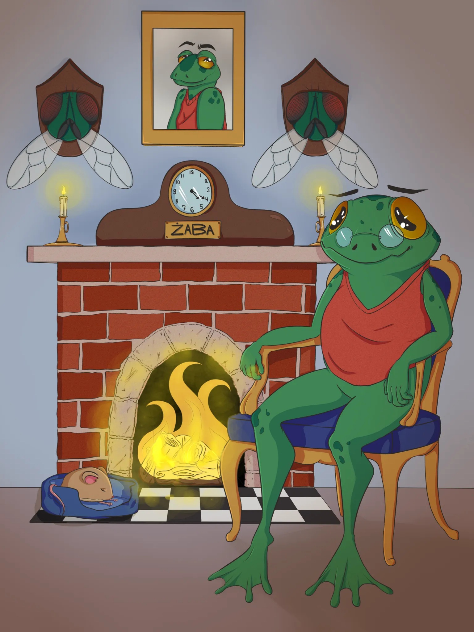Mr. Frog commission by BiohazardDesigns on DeviantArt
