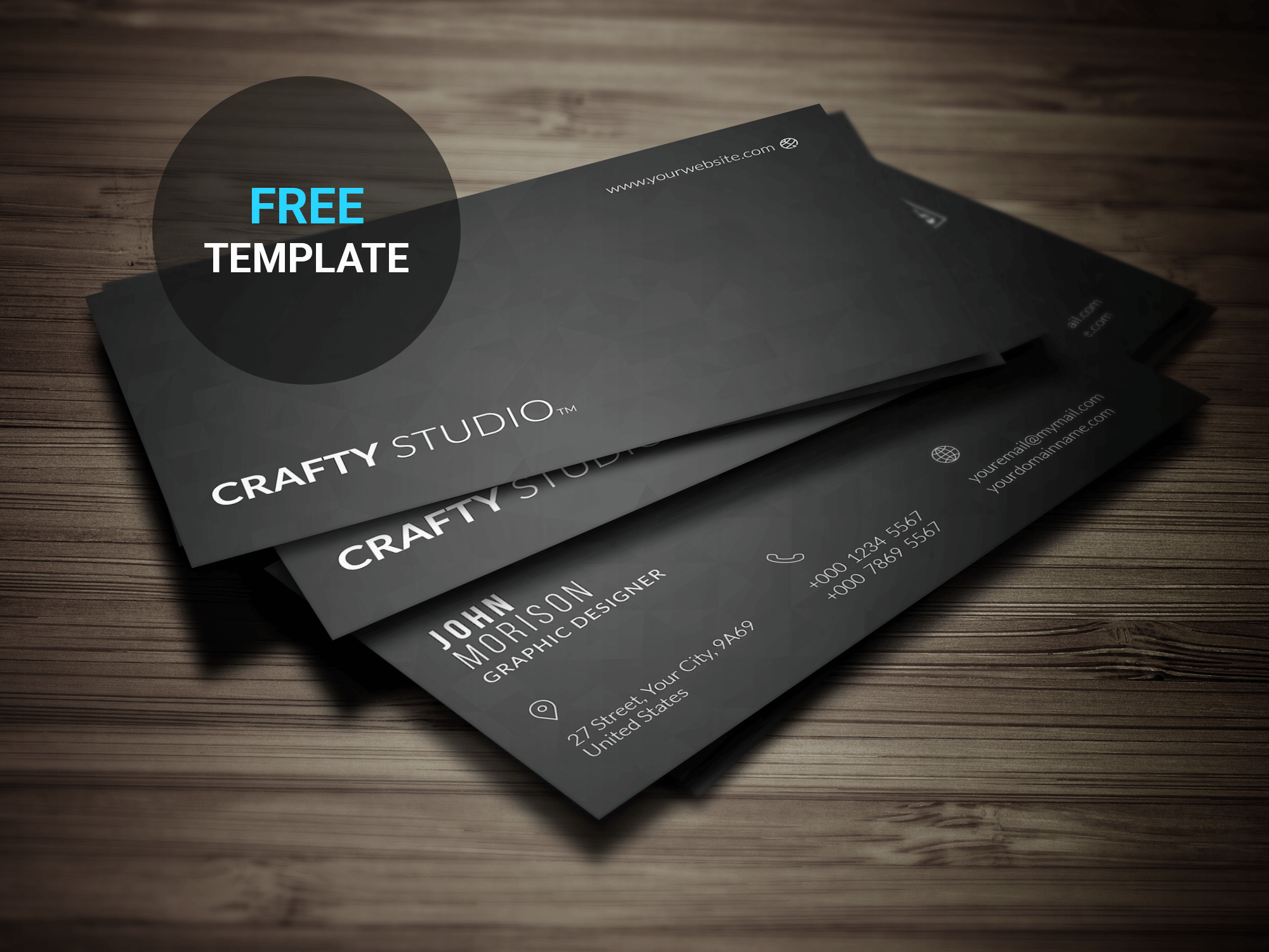 Free Minimal Business Card | Freebie