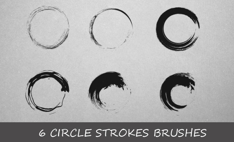 Circle stroke brushes