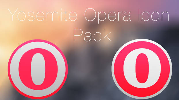 Opera Yosemite Icon Pack