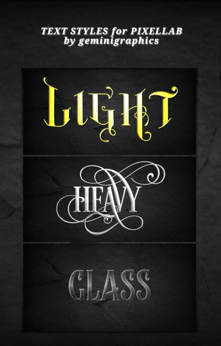 Text Styles for Pixellab (Android Users) by gemini-graphics on DeviantArt