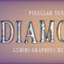 Diamonds - Pixellab Text Style