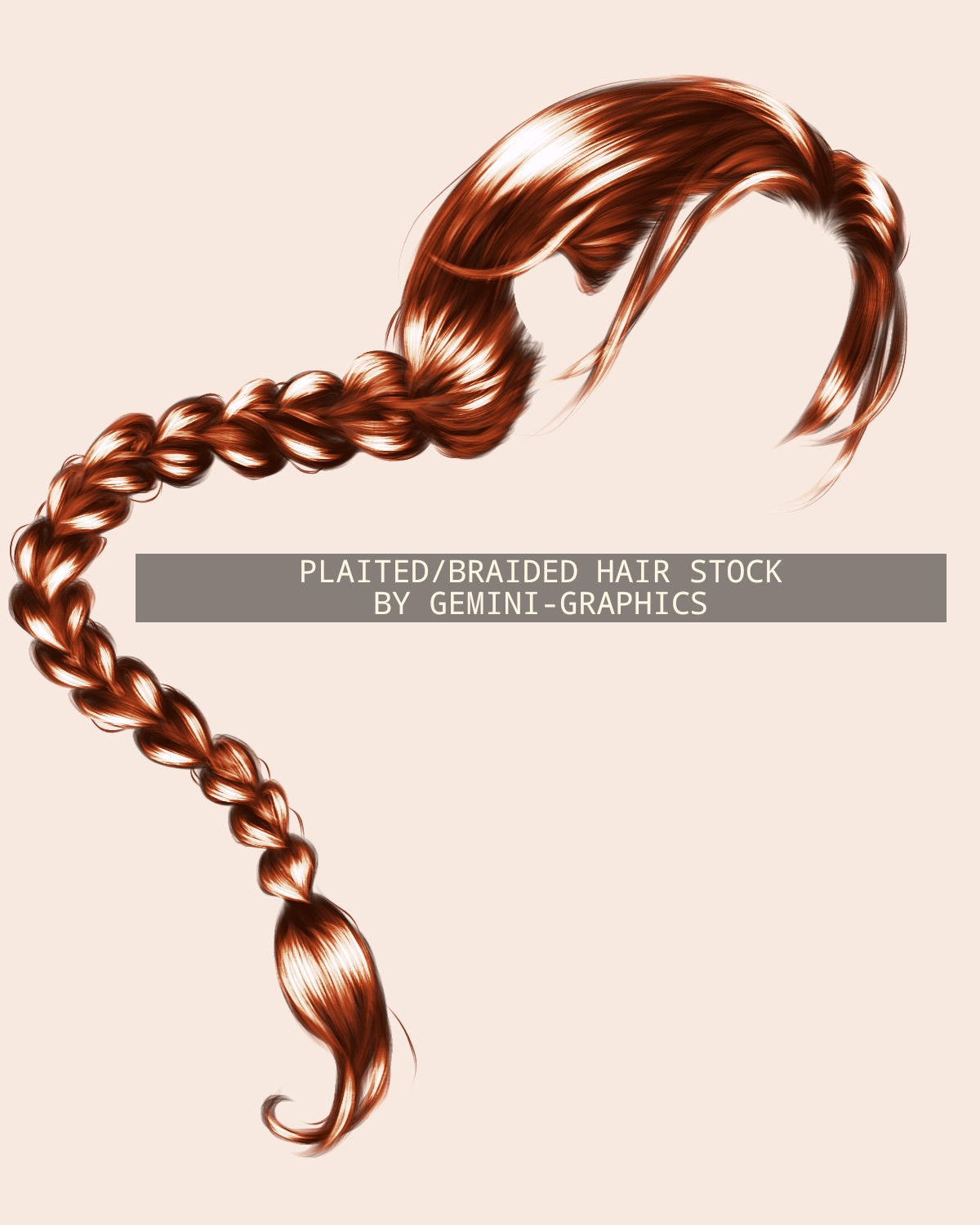 Plaited-braided Hair Stock by gemini-graphics on DeviantArt