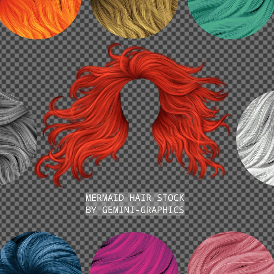 Mermaid Hair Stock by gemini-graphics on DeviantArt