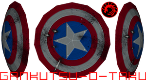 Captain America's Shield Pepakura