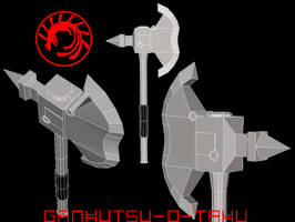 Thor Ragnarok - Hulk's Axe Pepakura