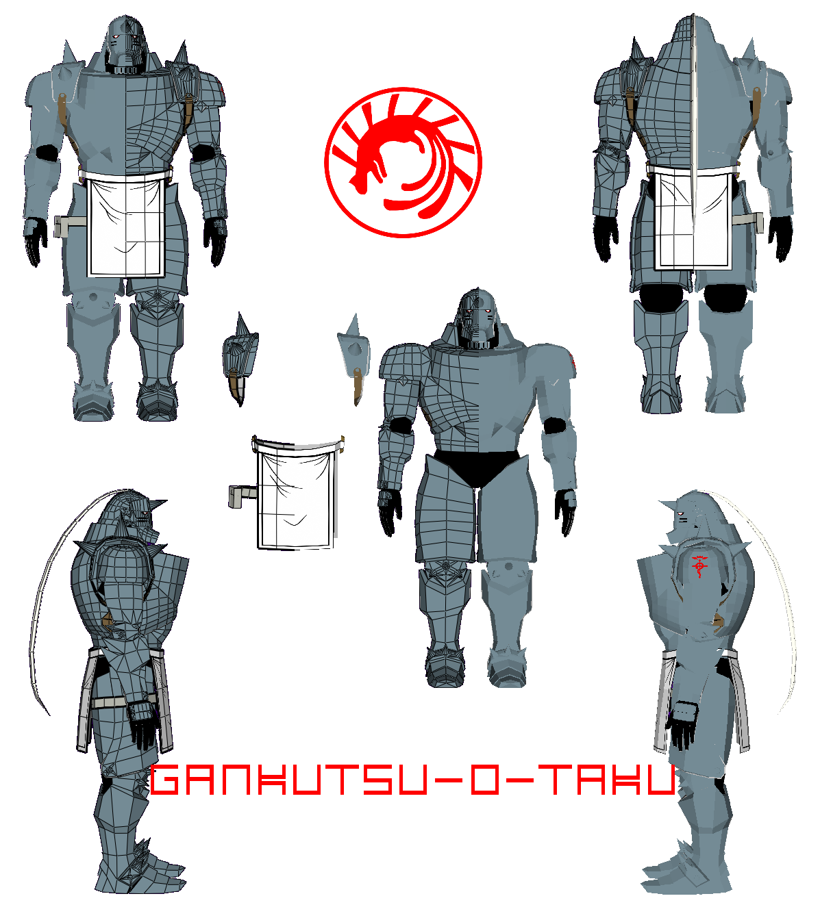 alphonse elric model kit