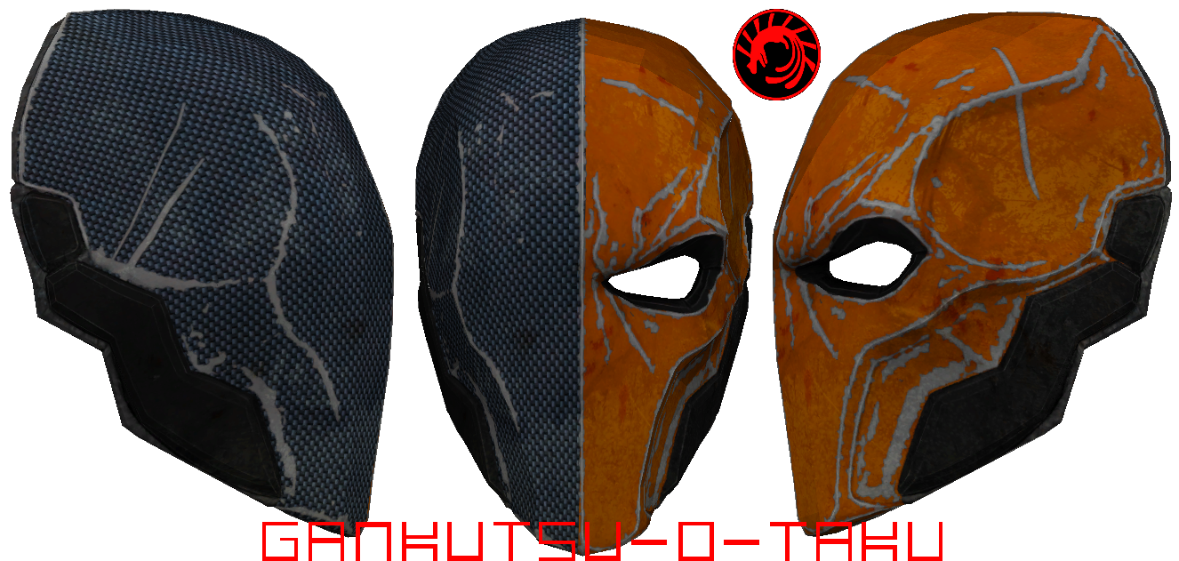 Deathstroke Mask Pepakura UPDATED