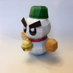 Chilly Papercraft (Kirby's Return to Dreamland) by frownieman