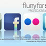 Flurry Icons for Social Media