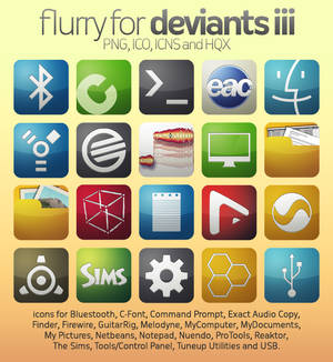 Flurry Icons for Deviants III