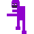 Purple Guy pixel icon