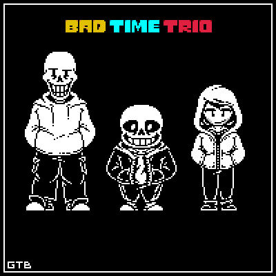 Gif Bad Time Trio Animated Sprites By Grabthatbread On Deviantart