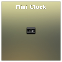 Mini Clock