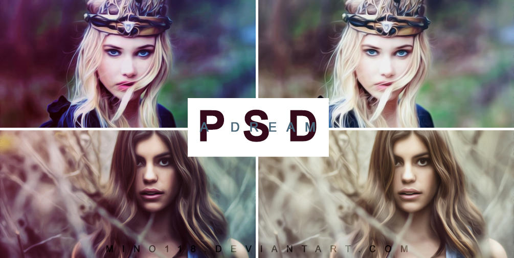 PSD #34 | A Dream by night-gate by night-gate on DeviantArt