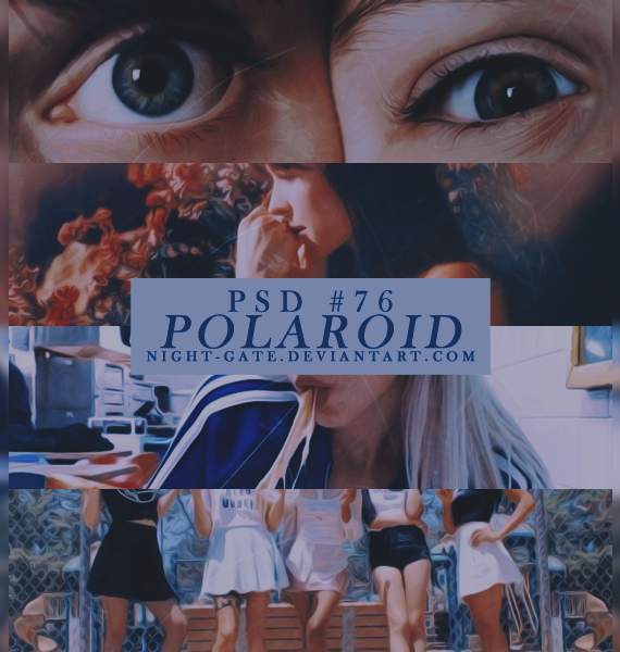 PSD #76 | Polaroid by night-gate by night-gate on DeviantArt