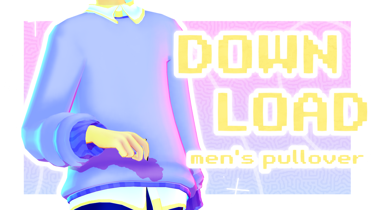 Men's Pullover *download* by vilecrybaby on DeviantArt