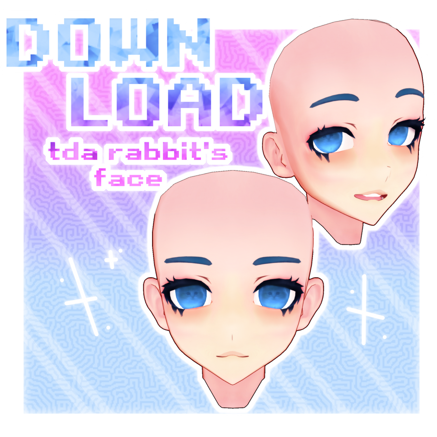 Tda Rabbit's Face [2] *dowmload* by vilecrybaby on DeviantArt