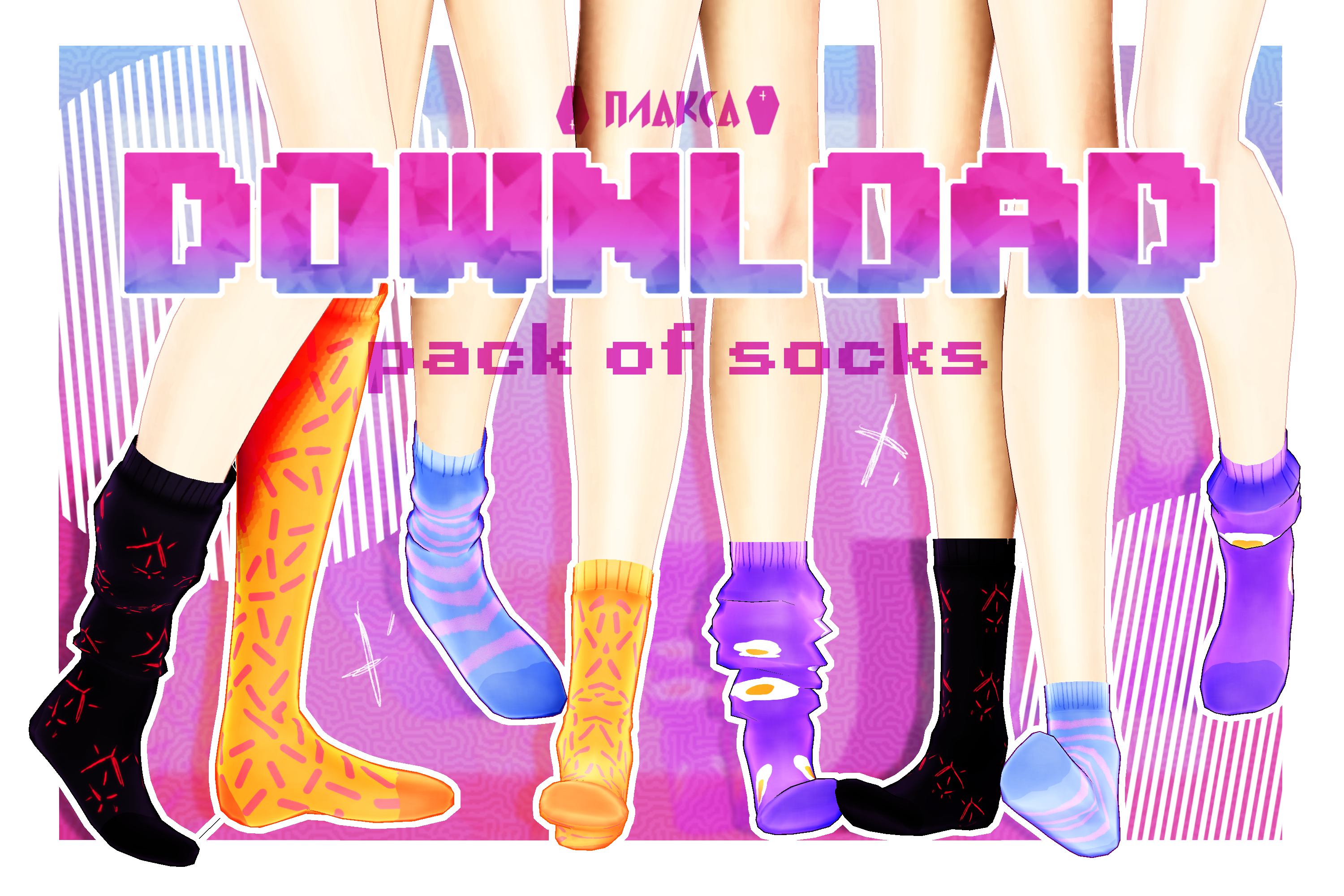 Pack Of Socks *download* by vilecrybaby on DeviantArt