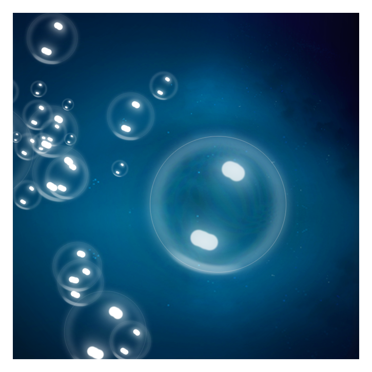 Soap Bubble . PSD