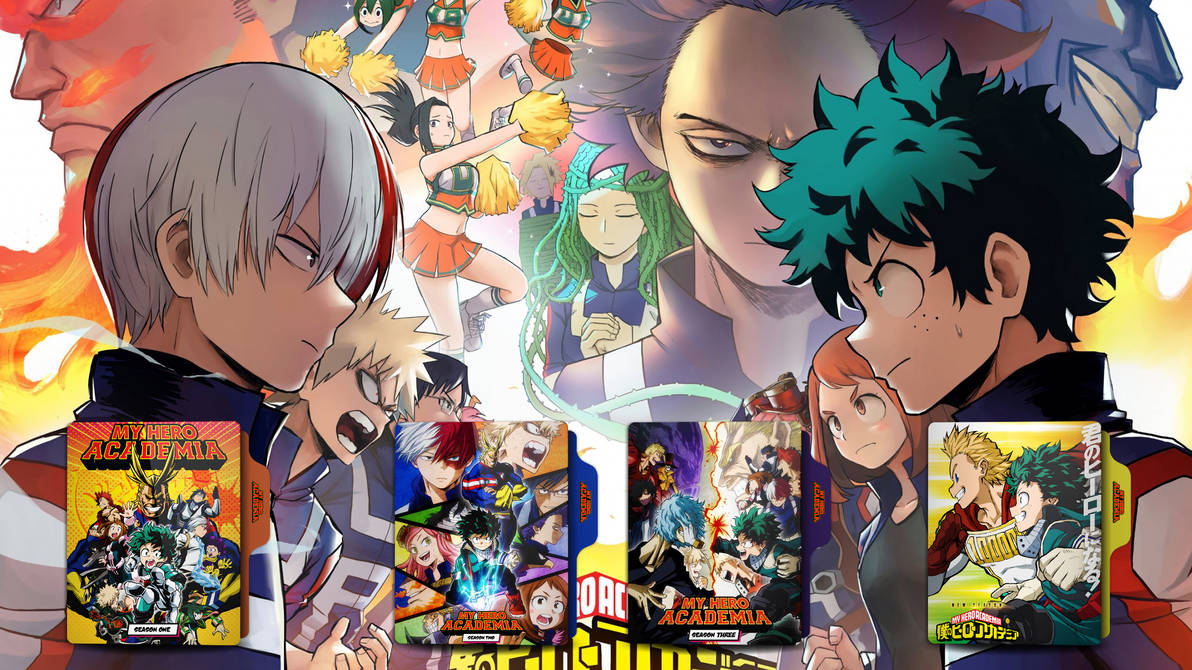 My Hero Academia Season 1 to 4 Folder Icons by andresrogerv on DeviantArt