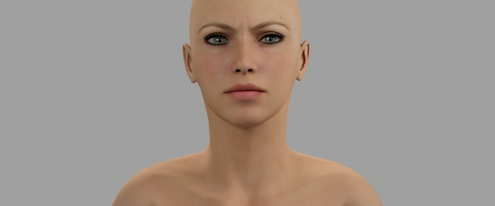 expression test eyes and brows (animation)