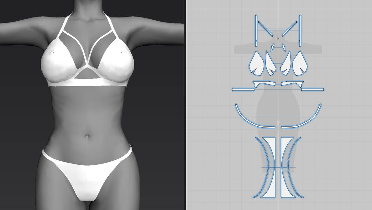Marvelous designer swimsuit sale