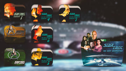 Star Trek The Next Generation - Folder Icons