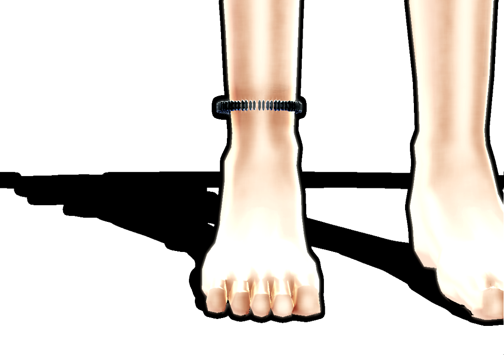 ankle bracelet -ver. gum? -DL-