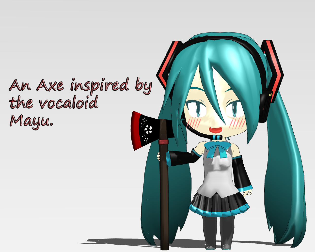 Mayu inspired axe v1.0 -DL-