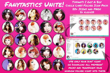 Tiffany IGAB Circle Lines Folder Icon Pack