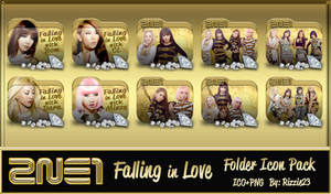 2NE1 Falling in Love Folder Icon Pack