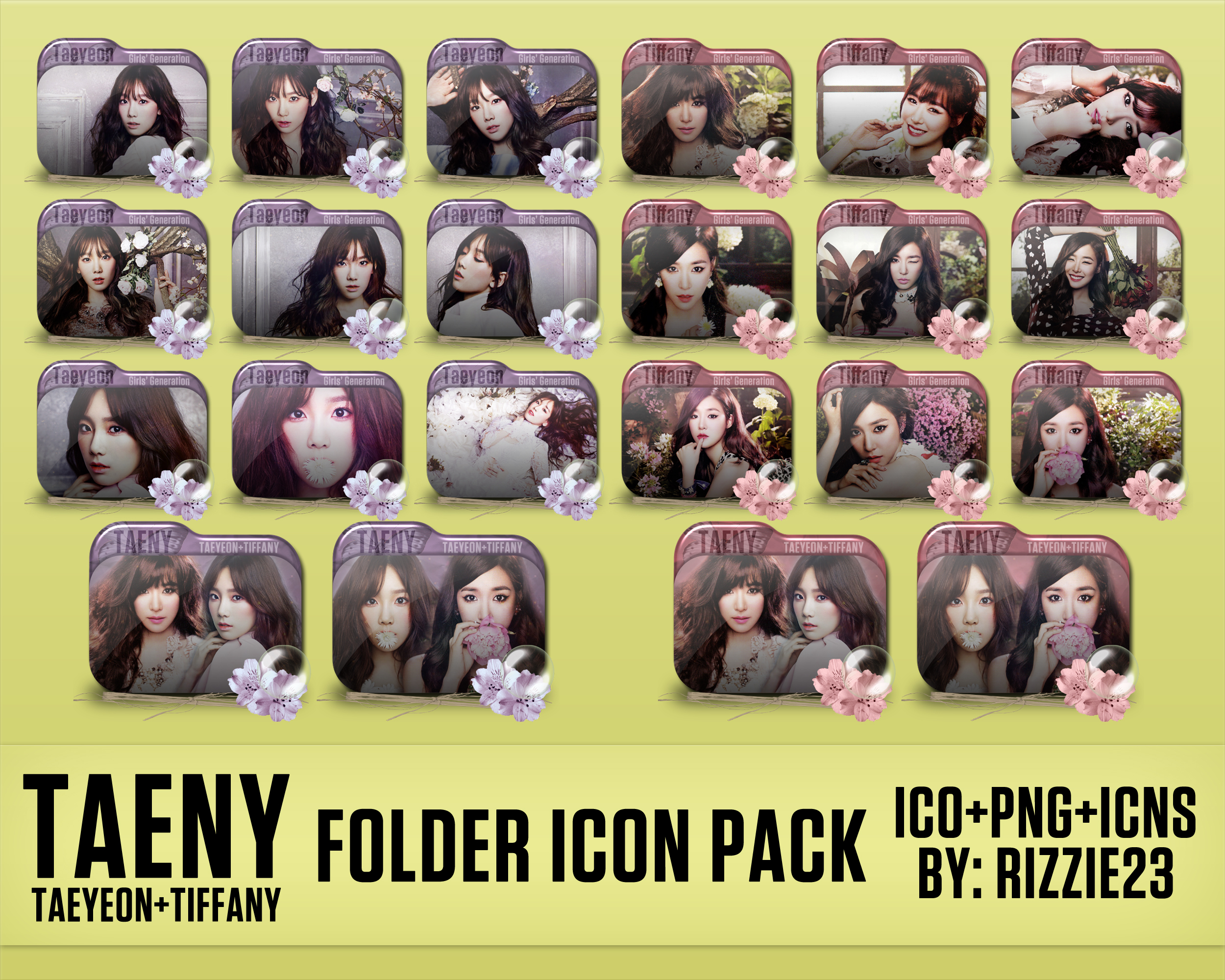 Taeny Folder Icon Pack 1