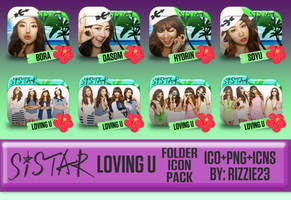 Sistar Loving U Folder Icon Pack