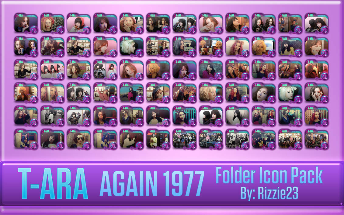 T-ARA Again 1977 Folder Icon Pack by Rizzie23 on DeviantArt