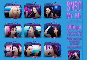 SNSD Mr. Mr. Official Teasers Folder Icon Pack