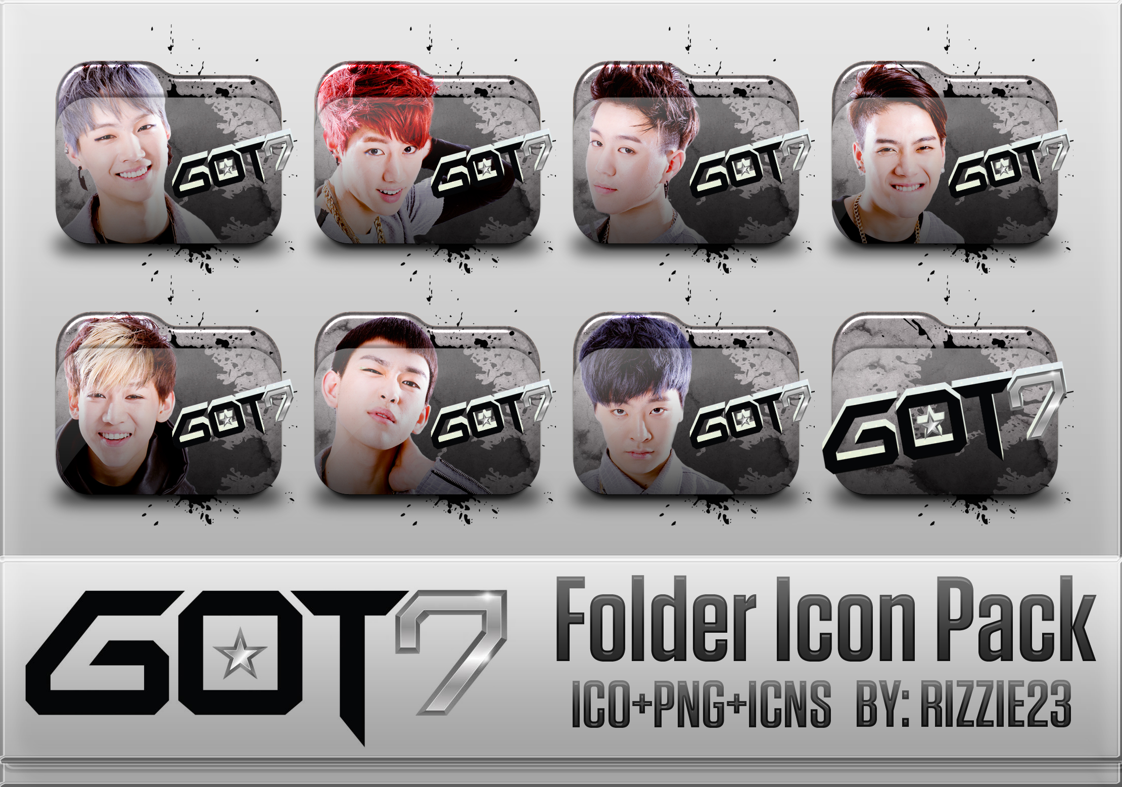 Got7 Folder Icon Pack