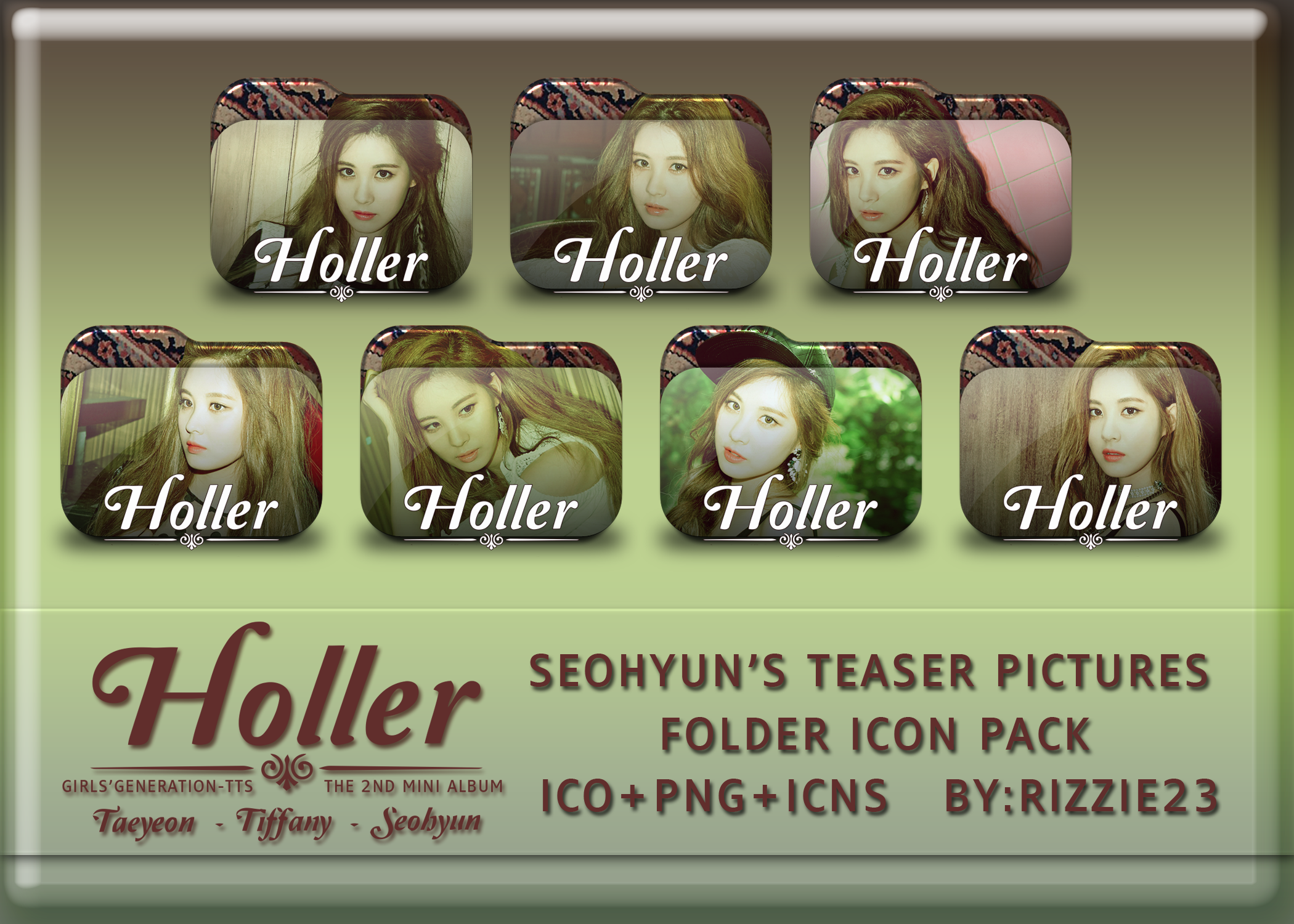 Taetiseo Holler Seohyun's Teasers Folder Icon Pack