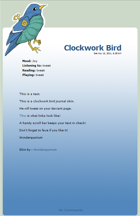 Clockwork Bird