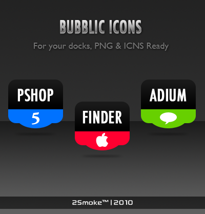 Bubblic Icons by neodesktop