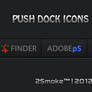 Push Dock Icons + PSD