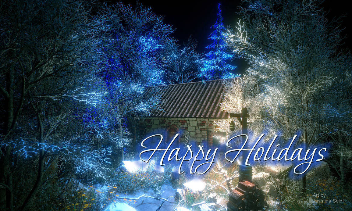 Happy Holidays - Snow Animation