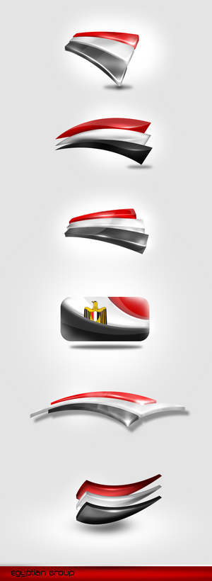 Egyptian flags