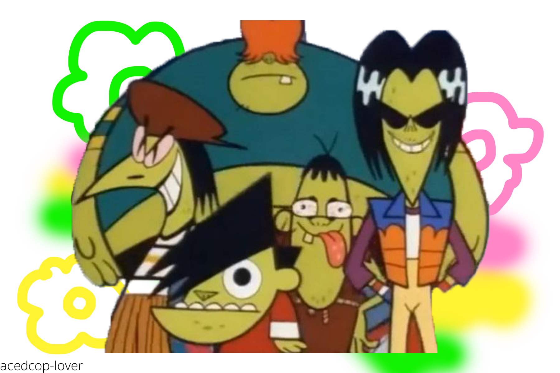 Gangreen Gang spring picture by PrincessAcexSnake on DeviantArt, image size:1800x1200