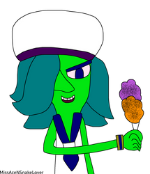 Ivy's Halloween cotton candy