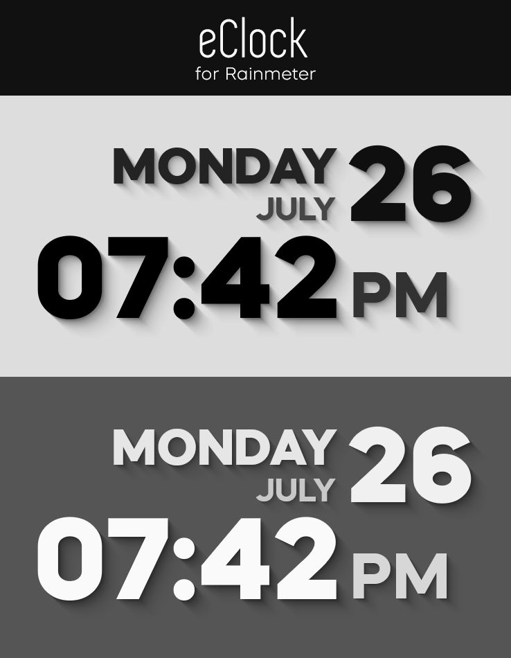 eClock 1.0 by esnooze on DeviantArt