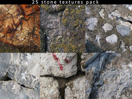 25 Stone Textures Pack