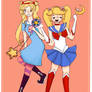 Sailor Moon and Star Butterfly Crossover