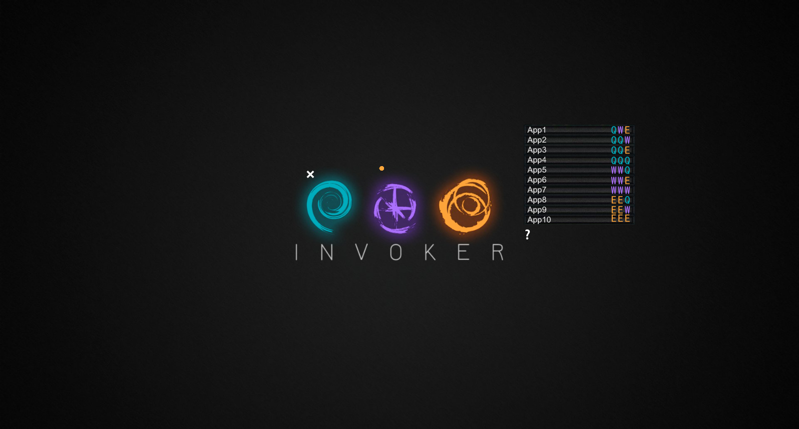 Invoker's App Launcher